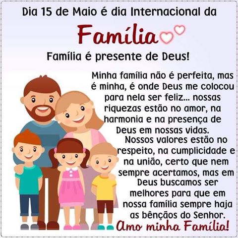 dia internacional da família