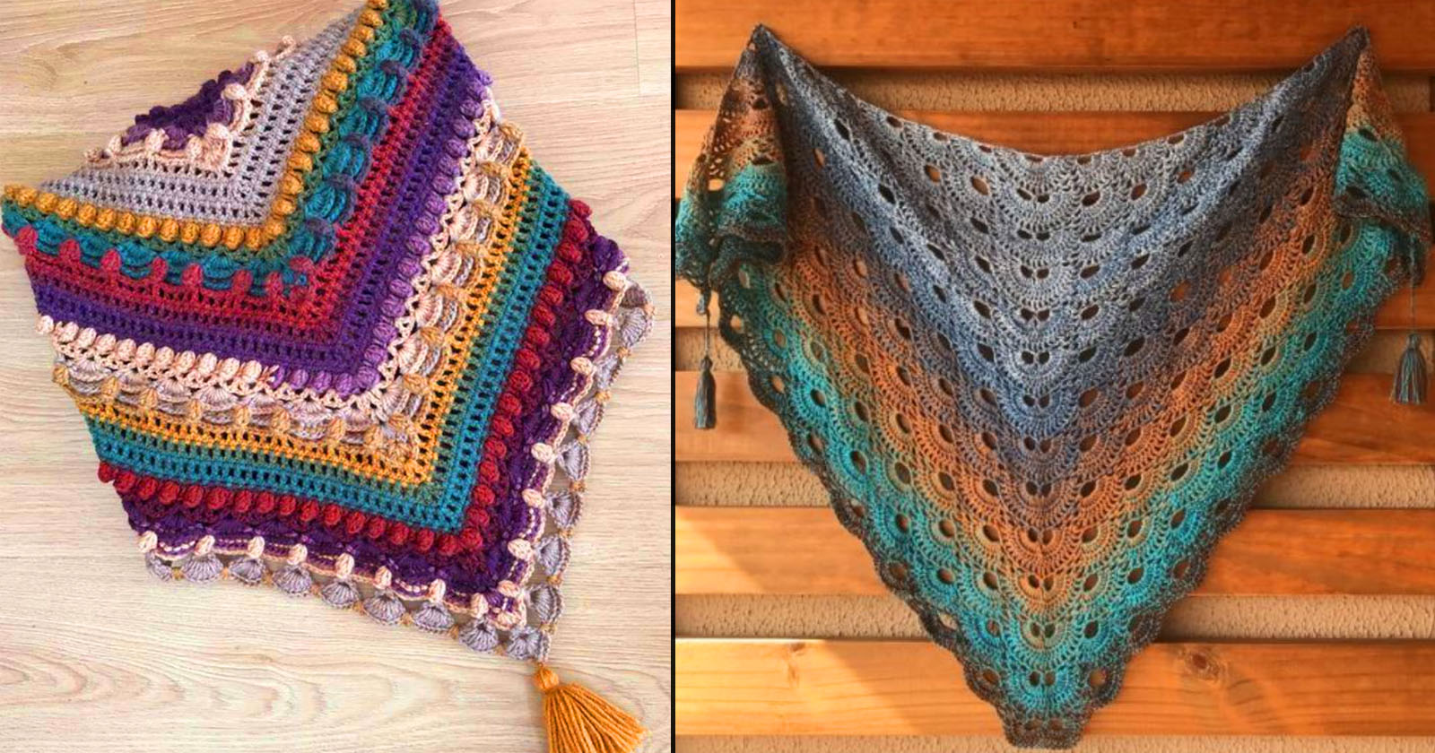 6 sugestões de xales de crochê para arrasar no inverno e ainda agradecer as crocheteiras